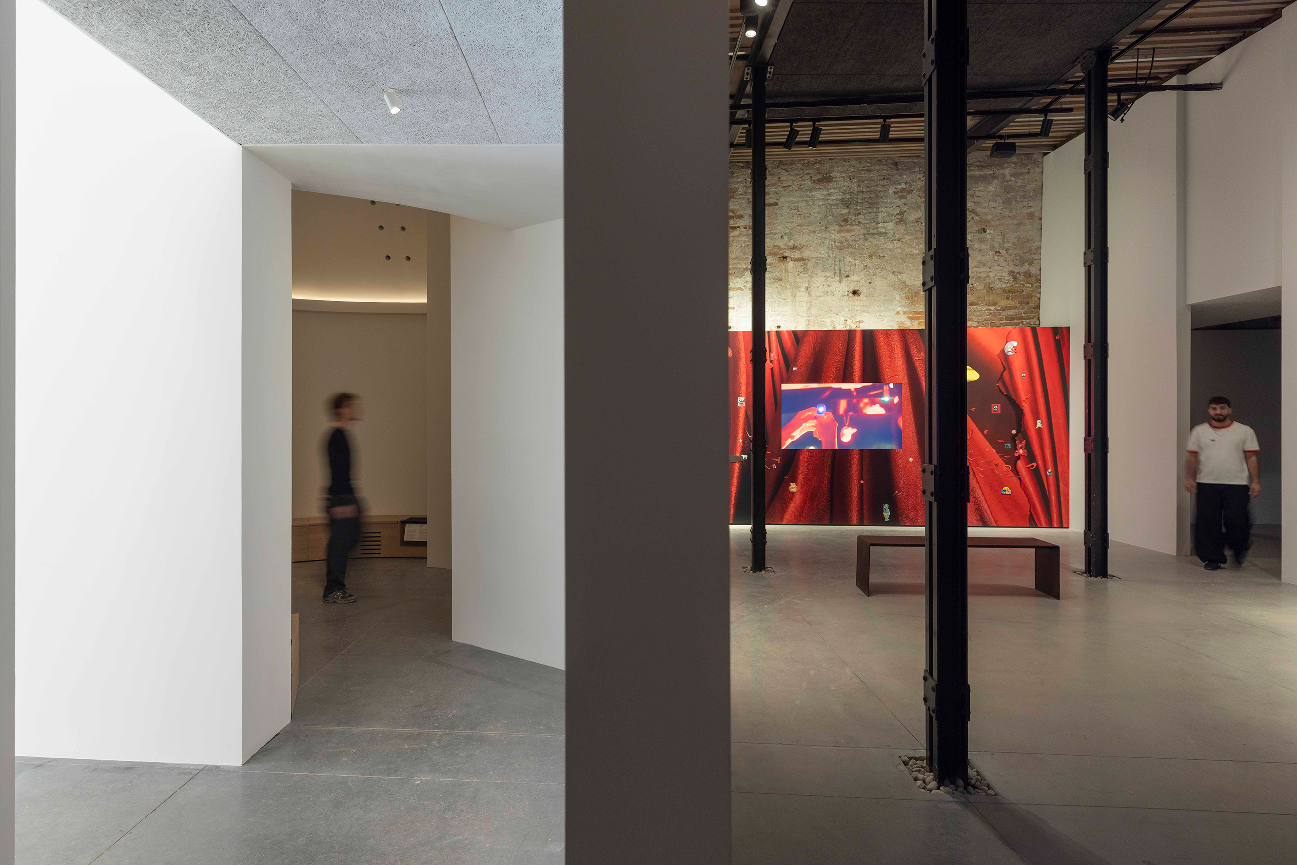 2026. Washwasha. Curated by Bana Kattan. Image Courtesy of National Pavilion-UAE – La Biennale di Venezia.Photo by Ismail Noor of Seeing Things-8555